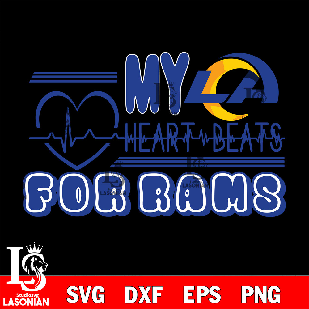 Los Angeles Rams heart beats.jpg