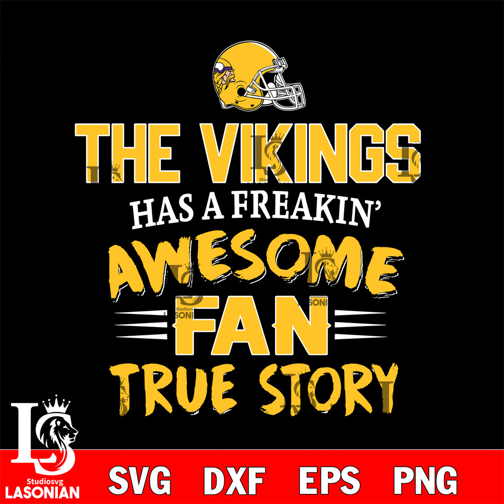 Minnesota Vikings awesome fan true story svg bundle.jpg