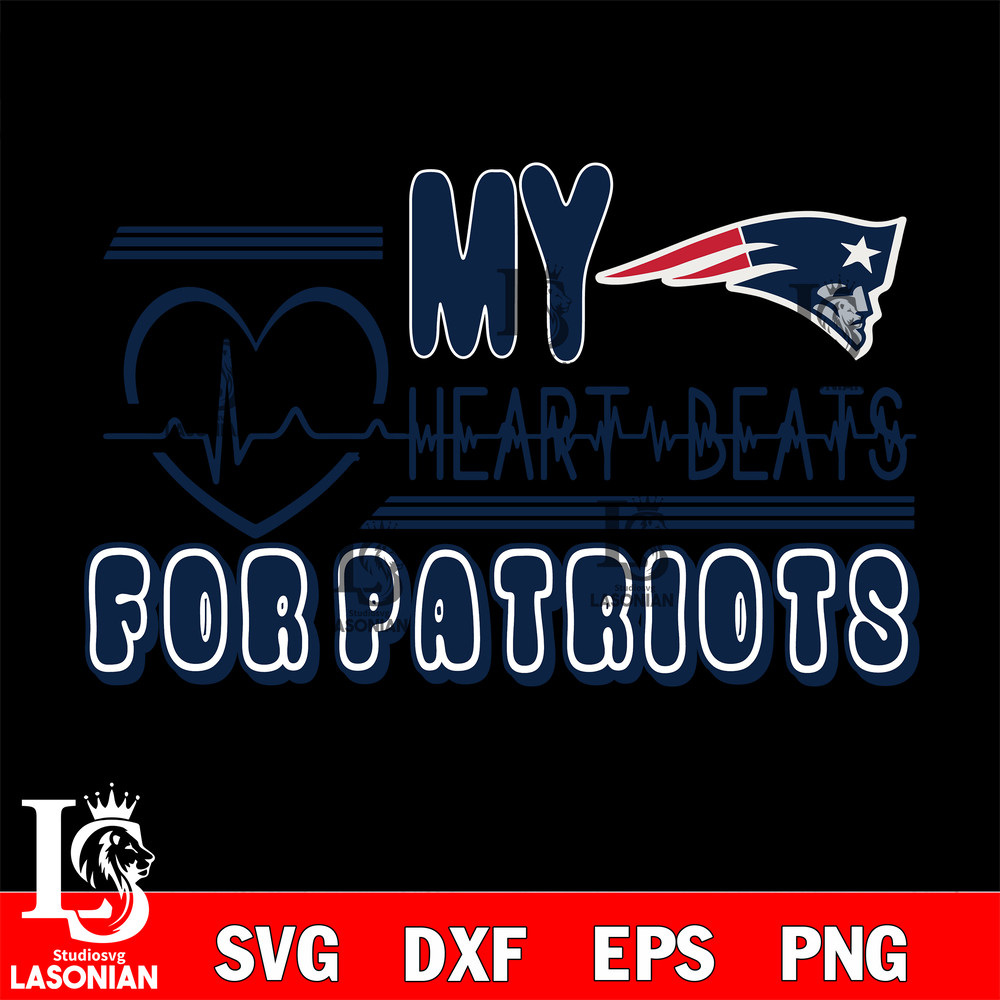 New England Patriots heart Beats svg.jpg