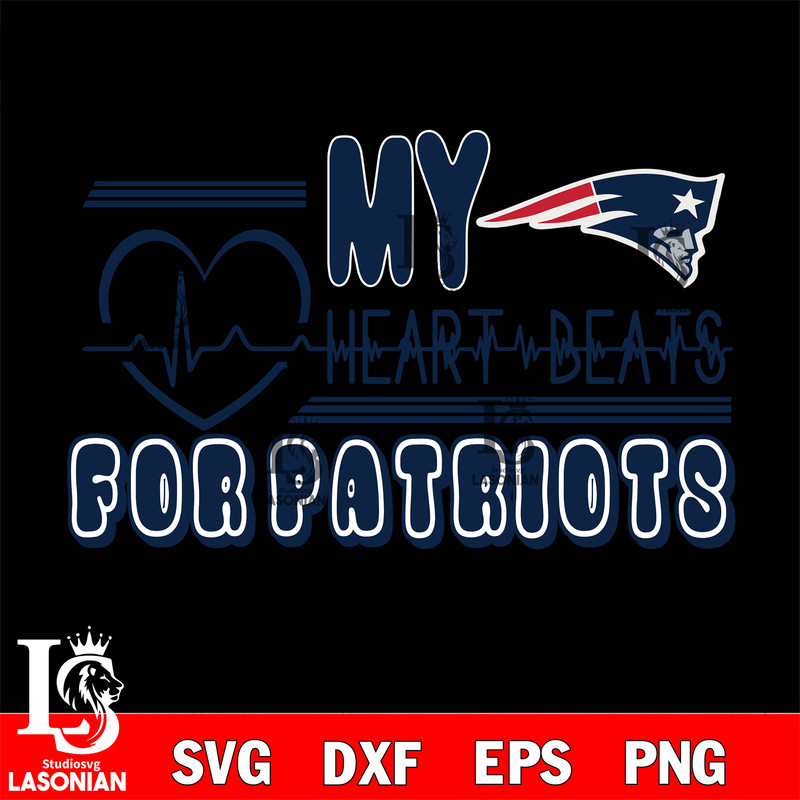 New England Patriots heart Beats svg.jpg