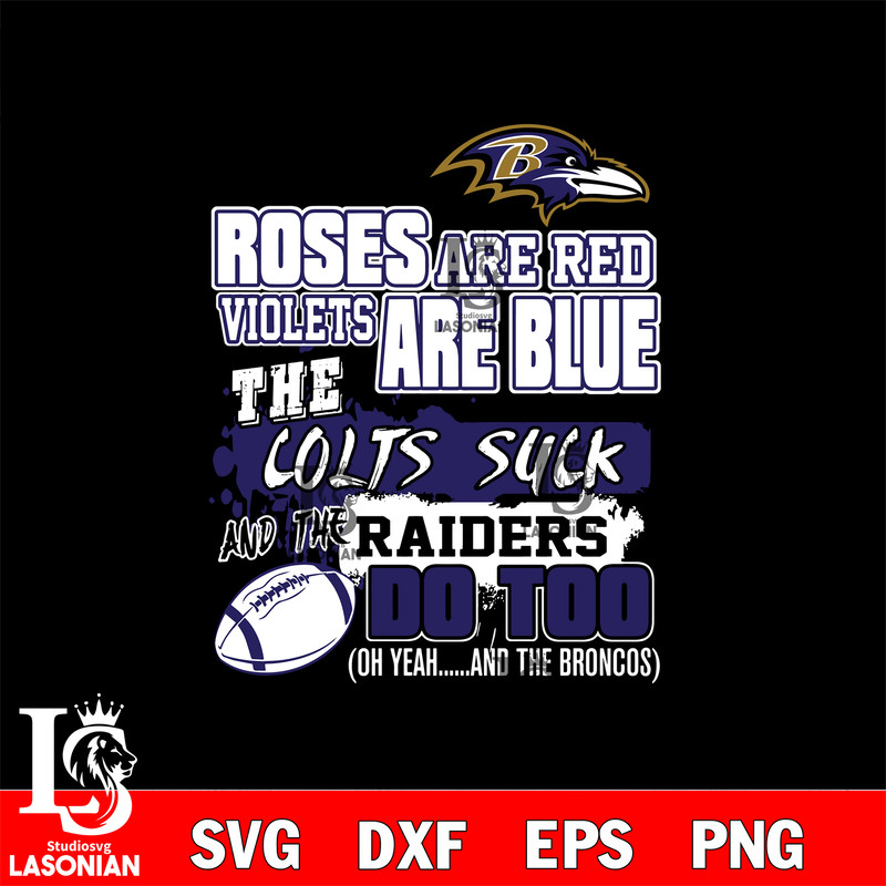 The colts suck and the raiders do too Baltimore Ravens svg.jpg
