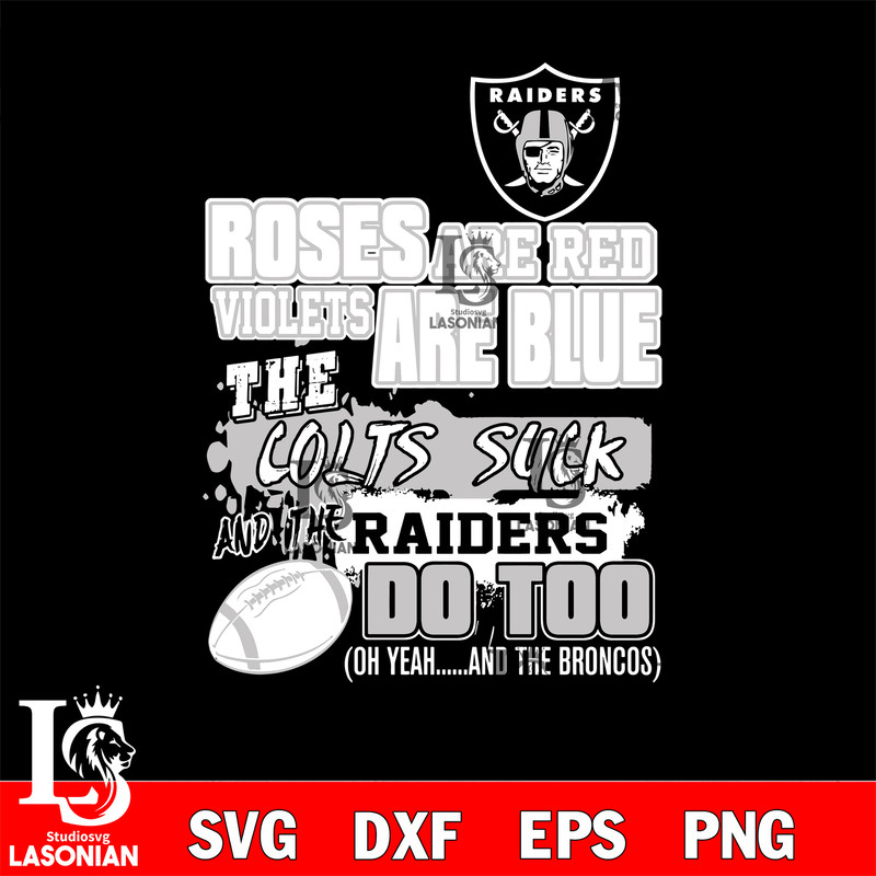 The colts suck and the raiders do too Las Vegas Raiders svg.jpg