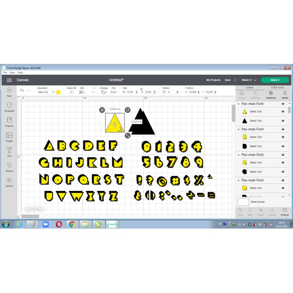 Pac Man Font SVG Bundle, Pac-Man Font SVG, Pacman Font PNG, | Inspire ...