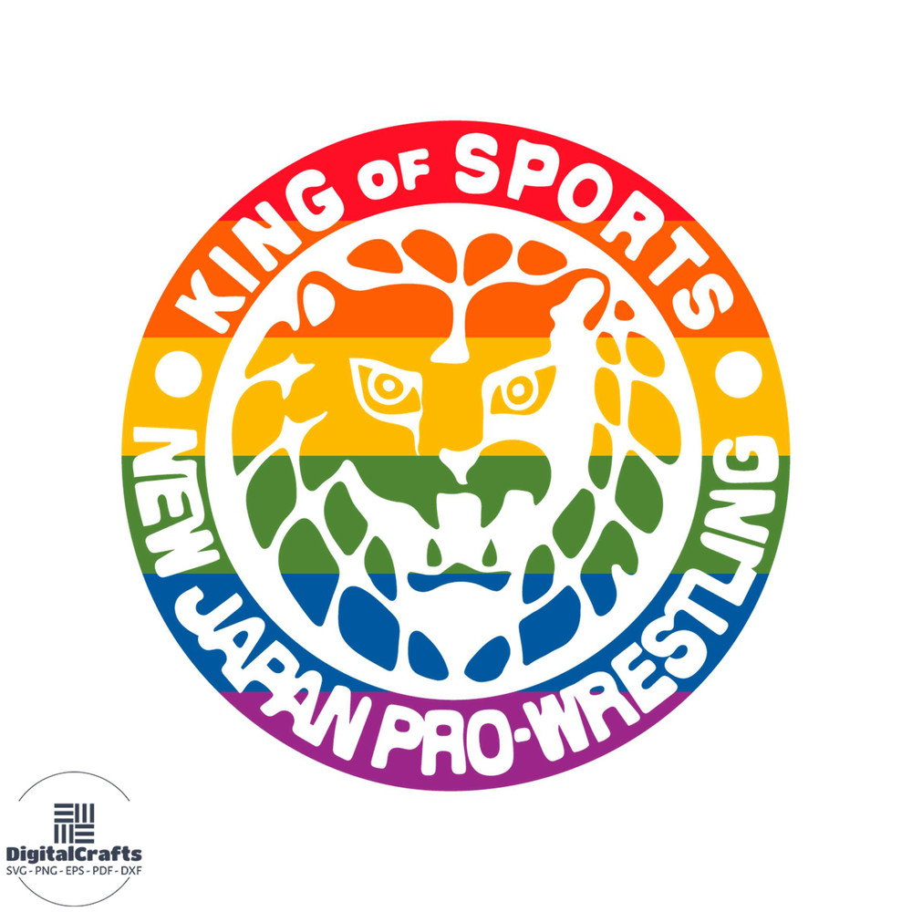 King Of Sports Lion Mark Pride SVG Graphic Design Files