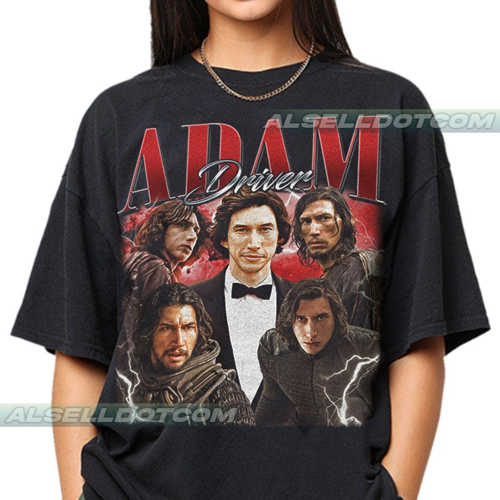 Limited Adam Driver Vintage T-Shirt, Gift For Women and Man Unisex T-Shirt - 1.jpg