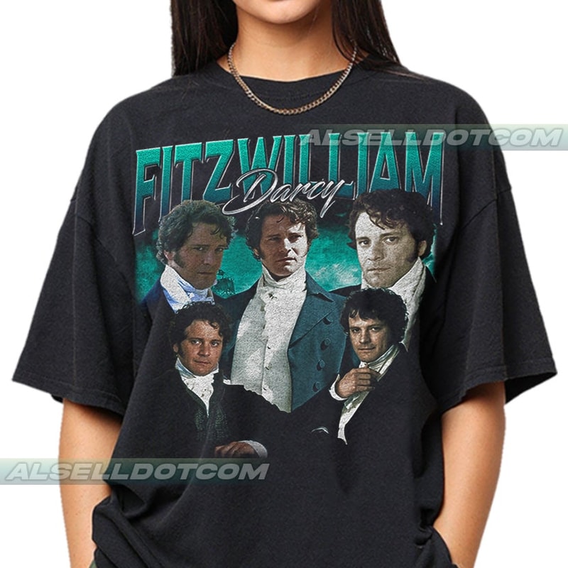 Limited Fitzwilliam Darcy Vintage T-Shirt, Gift For Women and Man Unisex T-Shirt - 1.jpg