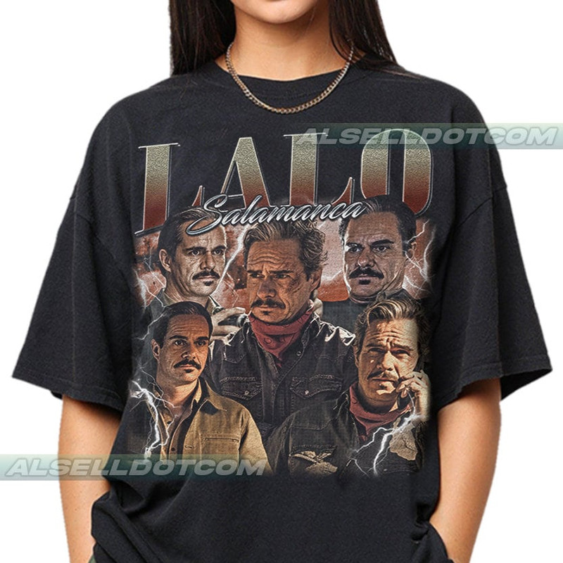 Limited Lalo Salamanca Vintage T-Shirt, Gift For Women and Man Unisex T-Shirt - 1.jpg