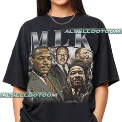 limited martin luther king vintage t-shirt, gift for women and man unisex t-shirt