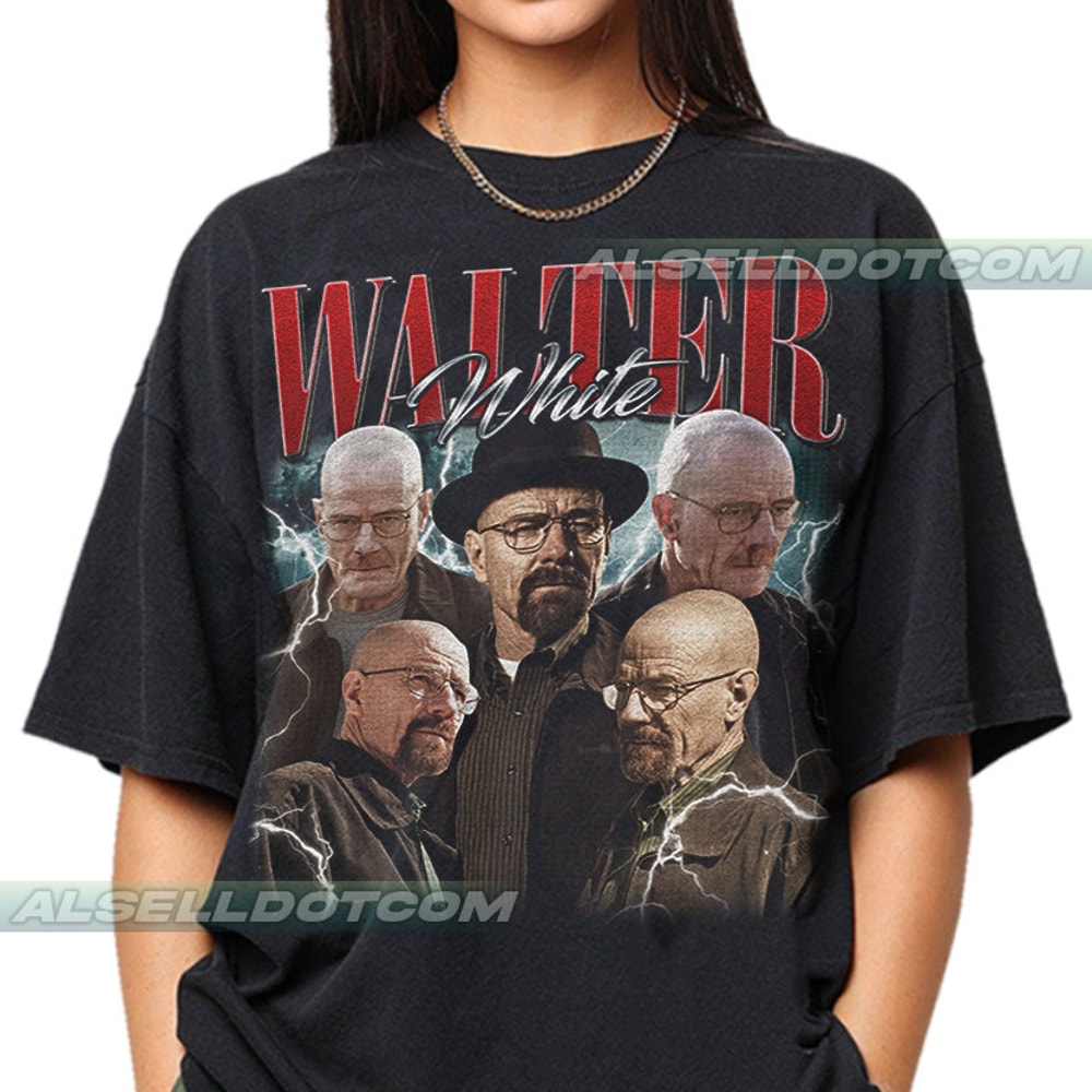 Limited Walter White Vintage T-Shirt, Gift For Women and Man Unisex T-Shirt - 1.jpg