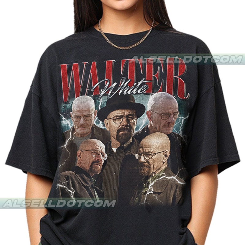 Limited Walter White Vintage T-Shirt, Gift For Women and Man Unisex T-Shirt - 1.jpg