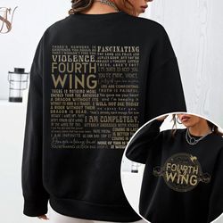 fourth wing shirt dragon rider shirt, fourth wing shirt, rebecca yoros tee, basgiath