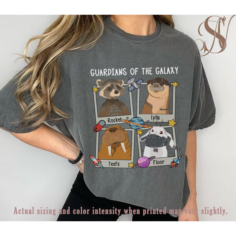 Guardians of the Galaxy 2023 Comfort Colors Shirt, Rocket and Friends Shirt,Retro Guardians of the Galaxy Vol3 - 2.jpg