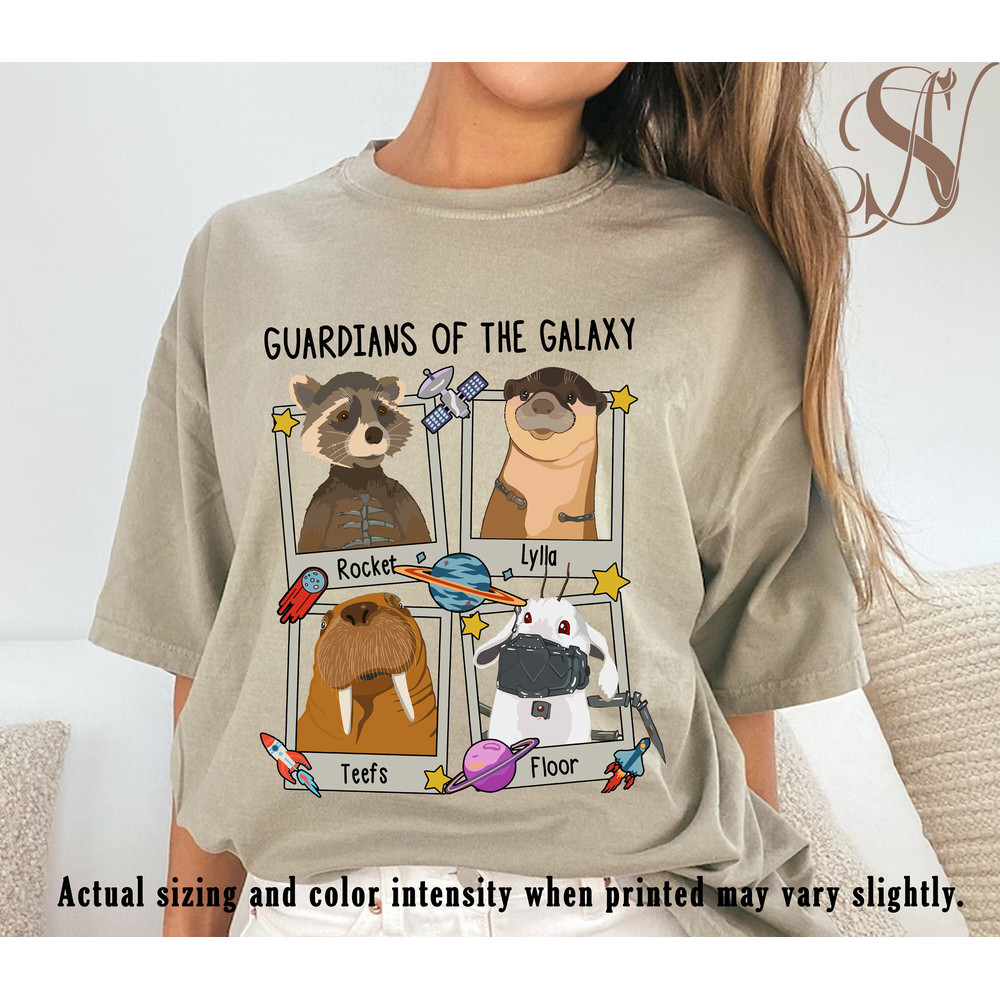 Guardians of the Galaxy 2023 Comfort Colors Shirt, Rocket and Friends Shirt,Retro Guardians of the Galaxy Vol3 - 3.jpg