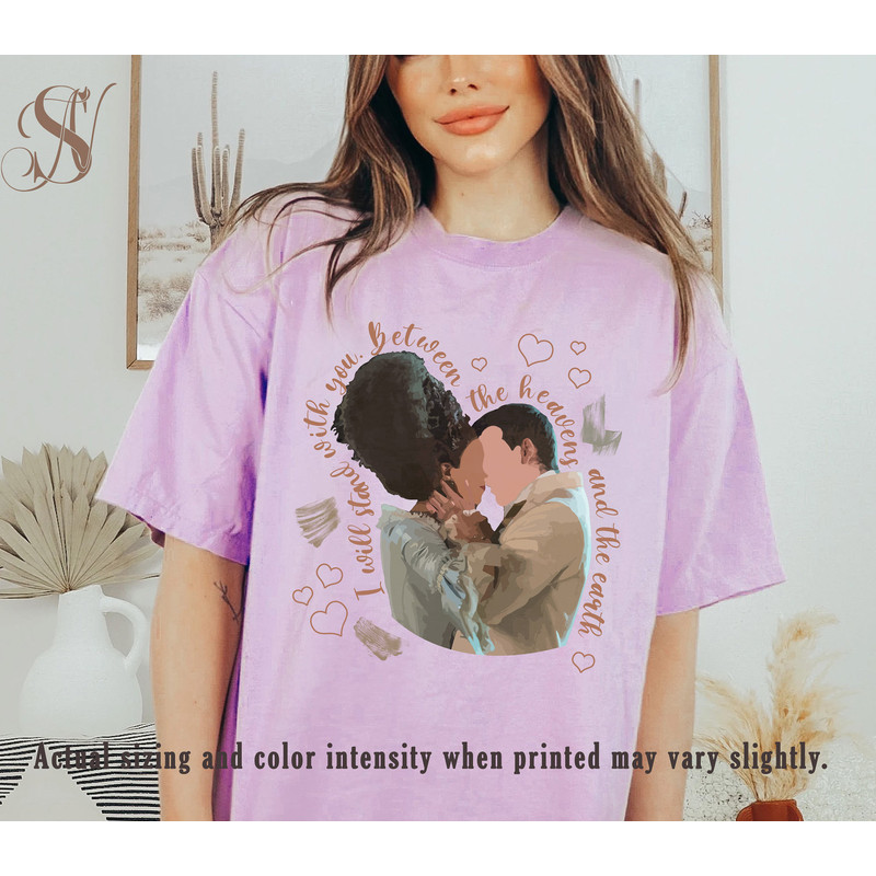 Queen Charlotte And King George Bridgerton, Queen Charlotte Fan Shirt, Sorrows and Prayers Tshirt, Queen Charlotte Fan Comfort Colors Shirt - 2.jpg