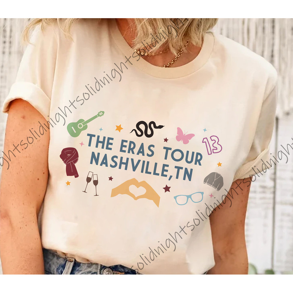 Swiftie Eras Tour Shirt, The Eras Tour Shirt, Swiftie Merch Shirt, Eras Tour Merch Tee, Midnights Album Shirt, Swiftie Eras Tee - 1.jpg