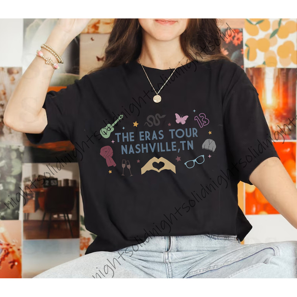 Swiftie Eras Tour Shirt, The Eras Tour Shirt, Swiftie Merch Shirt, Eras Tour Merch Tee, Midnights Album Shirt, Swiftie Eras Tee - 2.jpg