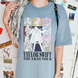 taylor comfort color all album shirt, the eras tour tshirt, ts the eras tour 2023, vi