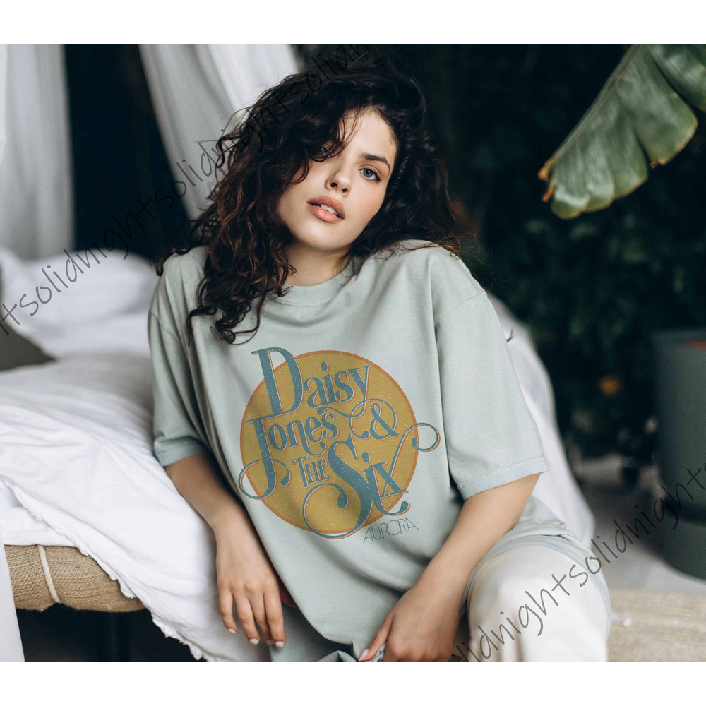 Vintage Daisy Jones and The Six Aurora Sweatshirt, Aurora World Tour Shirt, Daisy Jones & The Six Tee, Brilliant Taylor Jenkins Reid - 2.jpg