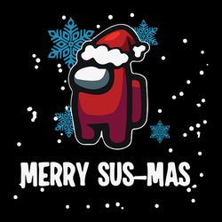 among us merry sus mas christmas svg, christmas,christmas svg, silhouette svg fies