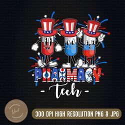 pharmacy tech pharmacist pharmacy technician 4th of july png, pharm tech png, pharmacy technician, digital download