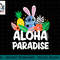 Disney Lilo & Stitch Aloha Paradise Easter Bunny png, sublimation.jpg