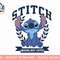Disney Lilo & Stitch Collegiate Weird but Cute! png, sublimation.jpg