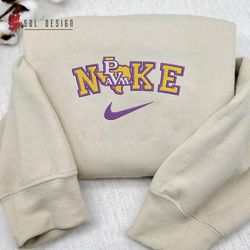 Nike Prairie View AM Panthers Embroidered Crewneck, NCAA Embroidered Sweater, Prairie View AM Hoodie, Unisex Shirts
