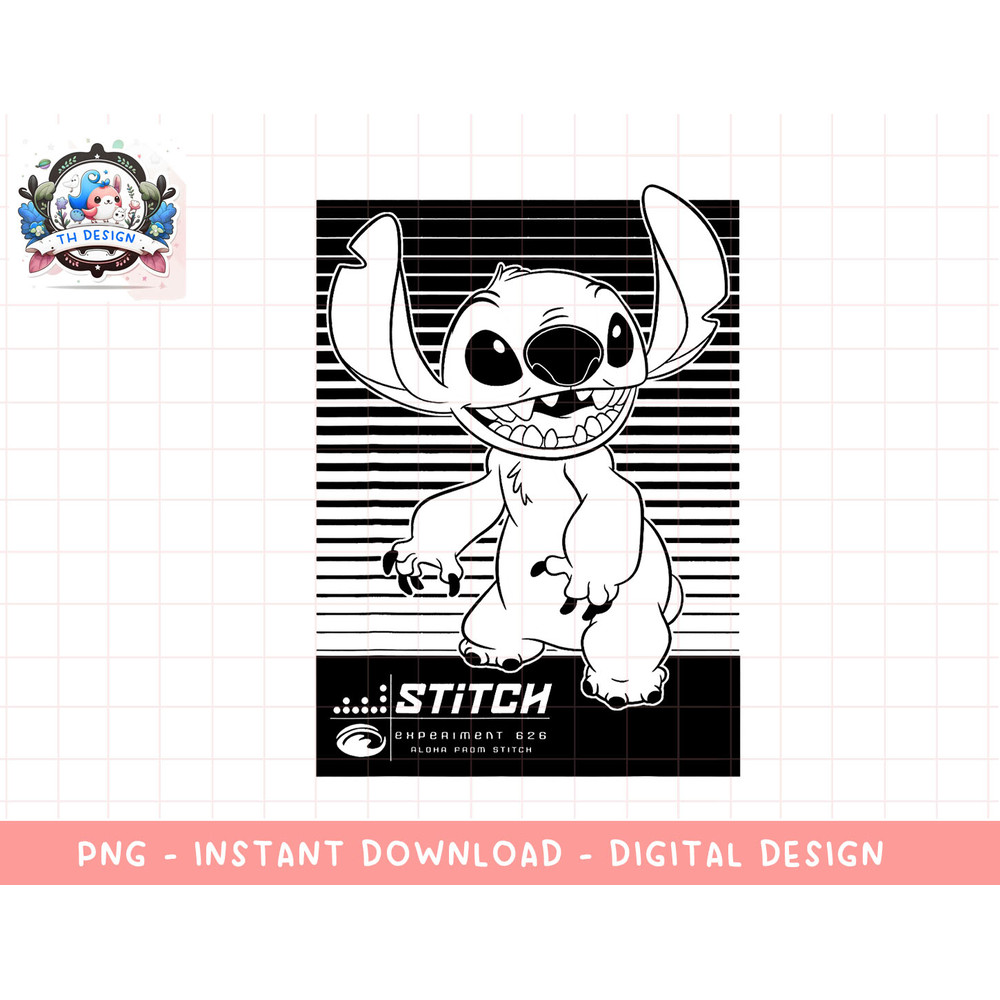 Disney Lilo & Stitch Experiement 626 Aloha From Stitch png, sublimation.jpg