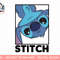 Disney Lilo & Stitch Grid Cute Face Stitch Portrait png, sublimation.jpg