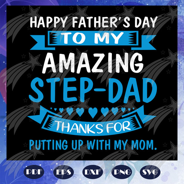 Happy fathers best sale day for stepdad