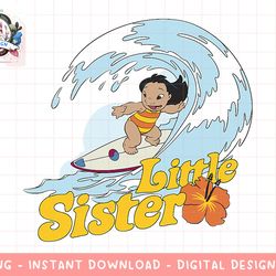 disney lilo & stitch little sister lilo surfing png, sublimation.jpg