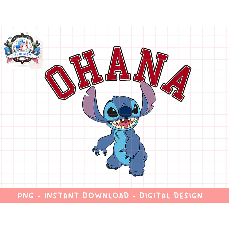Disney Lilo & Stitch Ohana Collegiate Stitch png, sublimation.jpg