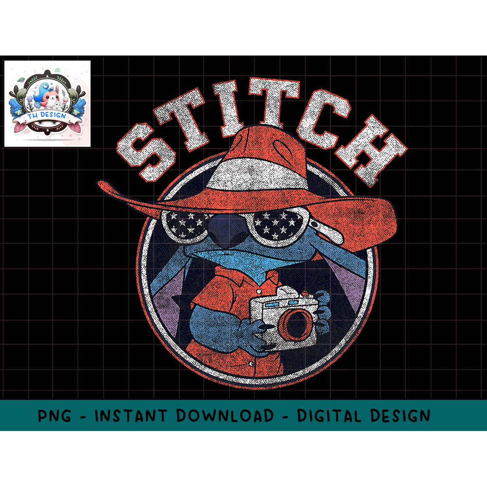 Disney Lilo & Stitch Undercover Photographer Stitch png, sublimation.jpg
