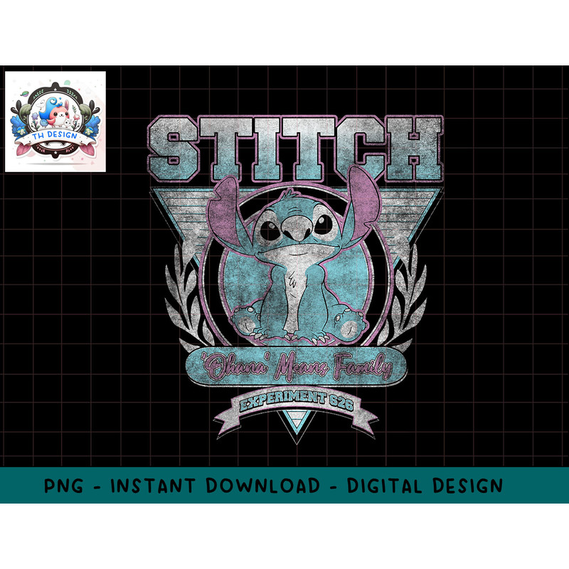 Disney Lilo & Stitch Warn Stitch Quote Experiment 626 png, sublimation.jpg