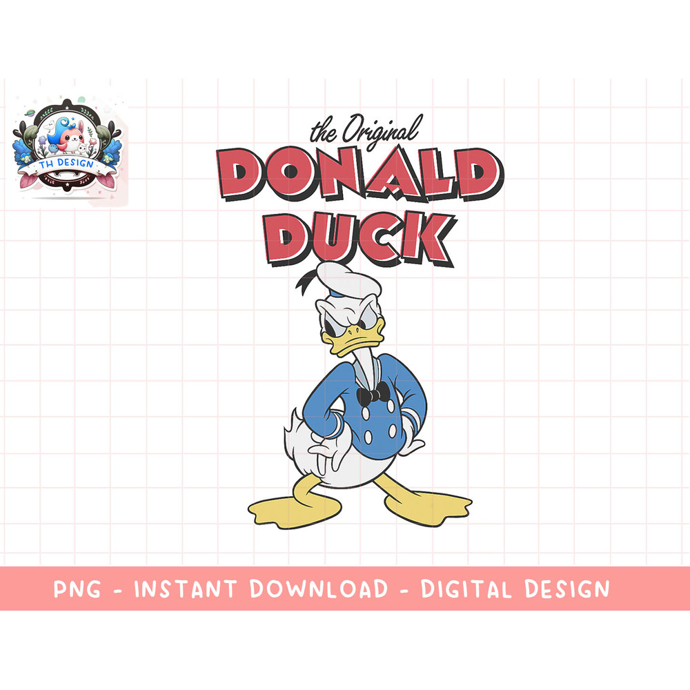 Disney Mickey And Friends Donald Duck The Original png, sublimation.jpg