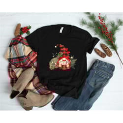 christmas gnome shirt, gnome buffalo plaid shirt, gnome shirt, buffalo plaid shirt, christmas shirt, christmas tee, chri
