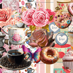 good morning digital scrapbooking kit-3