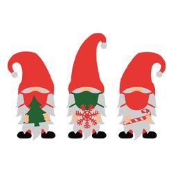hristmas gnomes svg, quarantined gnome svg, gnomes svg, christmas svg, silhouette svg fies