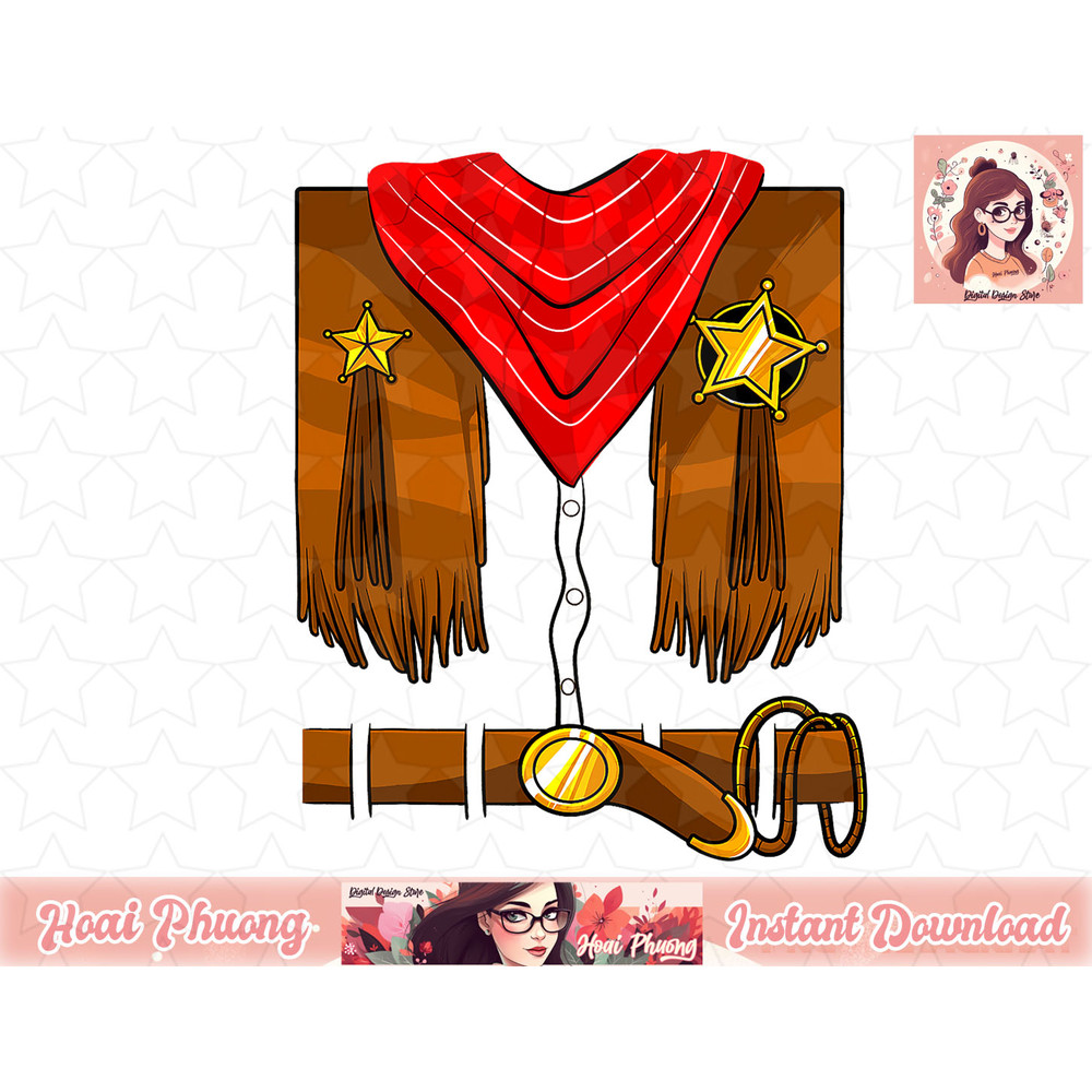 Cowboy Costume Boys Cowgirl Girls Halloween Toddler Kids png, instant download.jpg