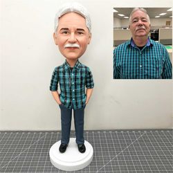 Custom Bobbleheads, Cool Fathers Day Gifts, Unique Fathers Day Presents, Gifts For Your Boss Male, Boss Christmas Gift I