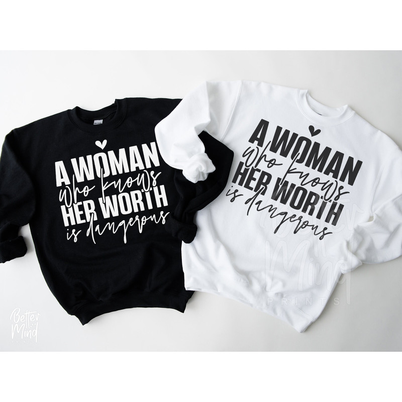 A Woman Who Knows Her Worth SVG PNG, Boss Babe Svg, Strong Woman Shirt Svg, Mom Boss Svg, Girl Power Svg, Svg Cut File for Cricut - 5.jpg