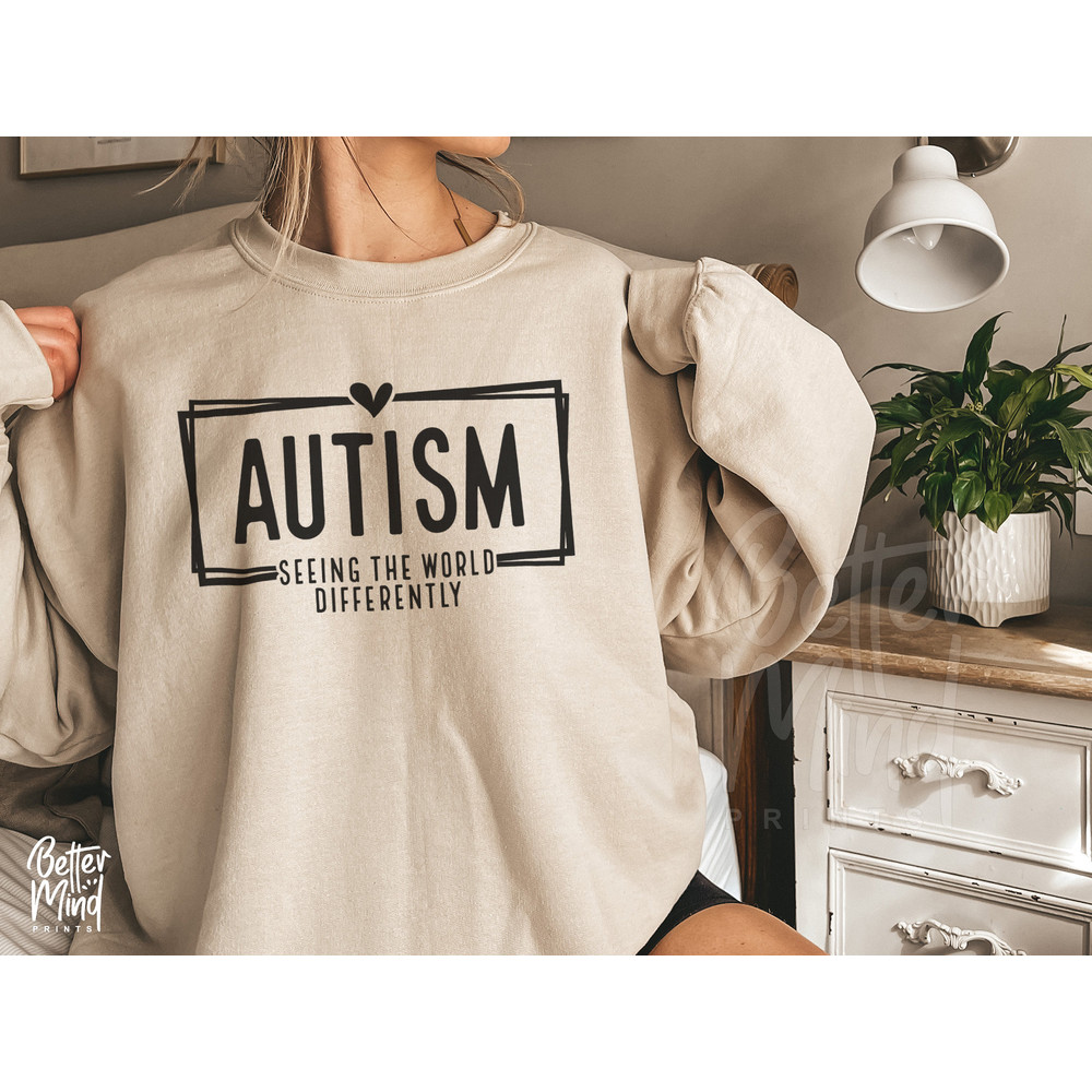 Autism Seeing the World Differently svg, Teacher Svg, Mental Health svg, Autism Quote svg, Be Kind Quote svg, Instant Download, Cricut files - 4.jpg