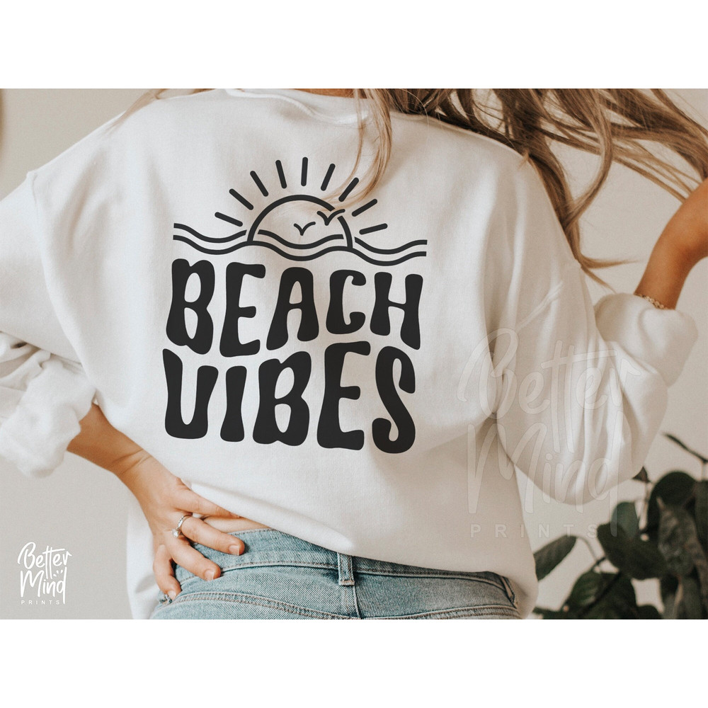Beach Vibes SVG and PNG, Beach Life Svg, Summer Vibes Svg, Vacation Svg, Summer Svg, Holiday Shirts Svg, Beach Shirt Svg, Sublimation - 1.jpg