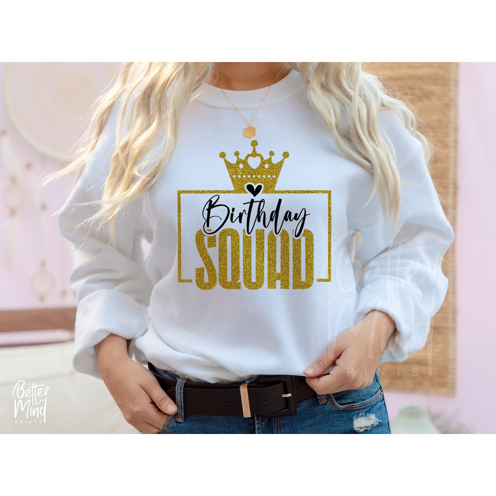 Birthday Squad SVG PNG, Birthday shirt svg, Happy Birthday Svg, Birthday Svg Cut Files for Cricut & Silhouette, svg, png, dxf, and eps files - 3.jpg