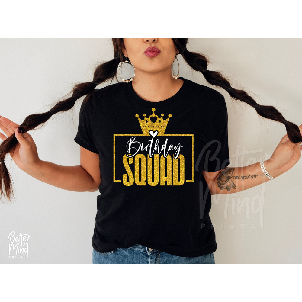 Birthday Squad SVG PNG, Birthday shirt svg, Happy Birthday Svg, Birthday Svg Cut Files for Cricut & Silhouette, svg, png, dxf, and eps files - 4.jpg