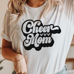cheer mom svg png pdf, cheer mom cut file, gift for mom svg, team spirit svg, cheer s