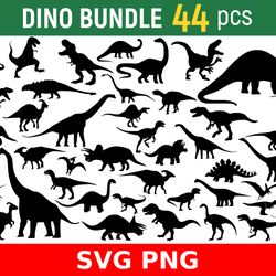 dinosaur svg bundle | dinosaur clipart png | dinosaur silhouette svg | kids dinosaur svg | t-rex svg | dino svg