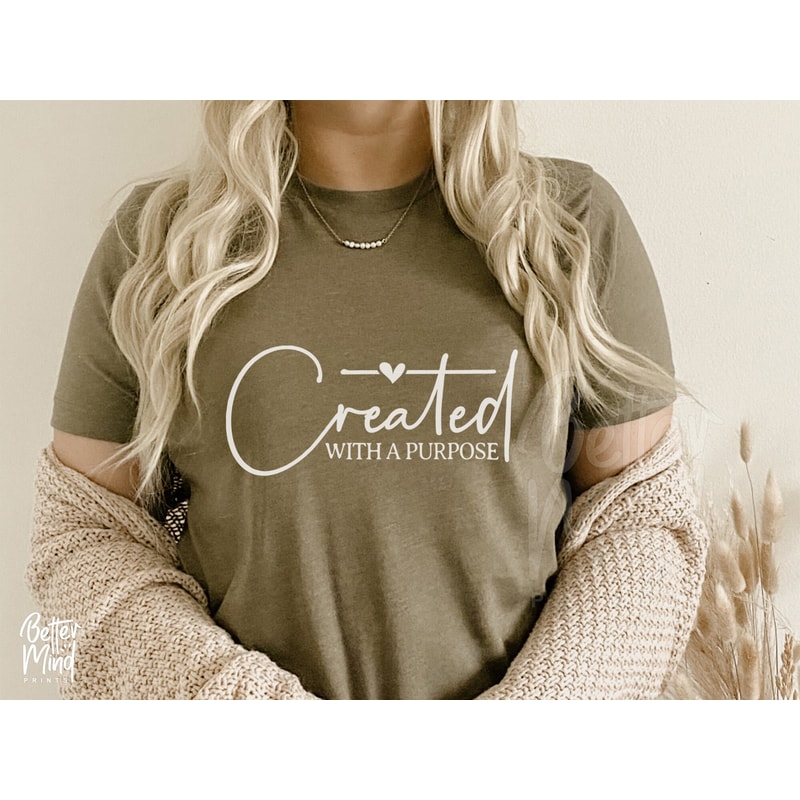 Christian SVG, Created With a Purpose SVG PNG, You Matter Svg, Worthy Svg, Religious Svg, Faith Svg,Jesus Svg, Self Love Svg, Easter Svg - 3.jpg