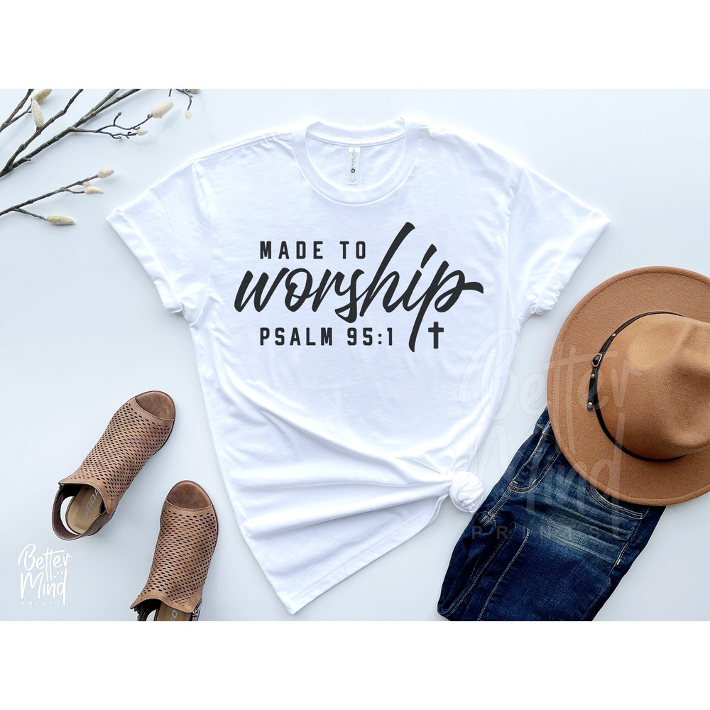 Christian SVG, Made to Worship svg, Be Still svg, Bible Verse, Inspirational svg, Faith over fear svg, Spiritual svg files for Cricut - 3.jpg