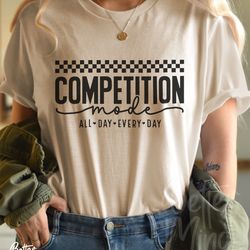 competition mode svg png, game day vibes svg, cheerleader cheer shirt svg, game day s